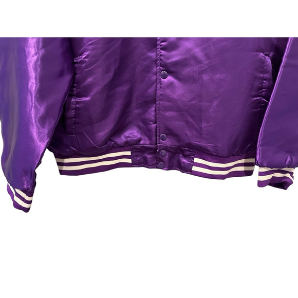 Chain I Got Sauced Jack In The Box Chenille Bomber Jacket Size XL Only 100 Made - Picture 5 of 8